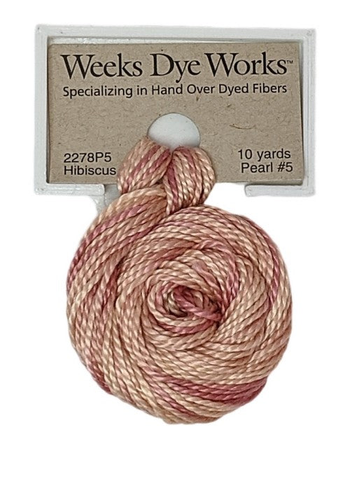 Weeks Dye Works Pearl Cotton #5 / 2278 Hibiscus