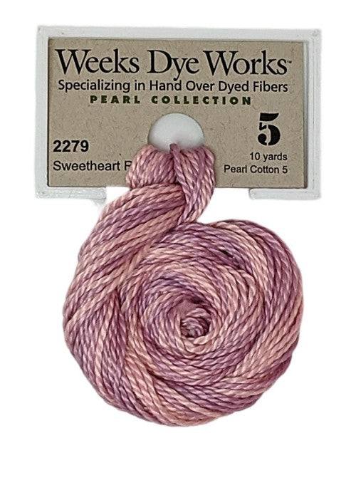 Weeks Dye Works Pearl Cotton #5 / 2279 Sweetheart Rose