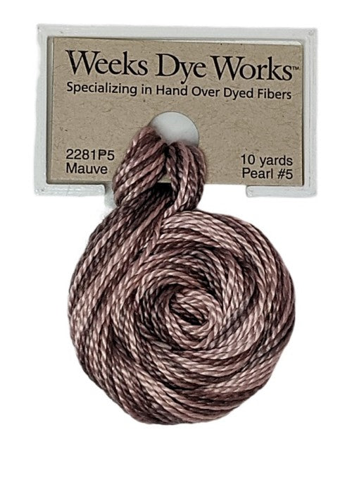 Weeks Dye Works Pearl Cotton #5 / 2281 Mauve