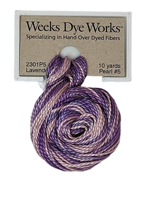 Weeks Dye Works Pearl Cotton #5 / 2301 Lavender