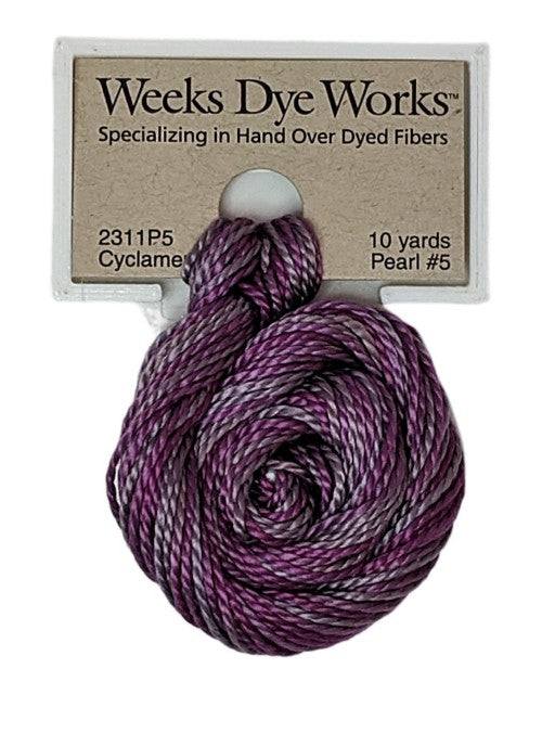 Weeks Dye Works Pearl Cotton #5 / 2311 Cyclamen