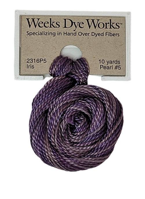 Weeks Dye Works Pearl Cotton #5 / 2316 Iris