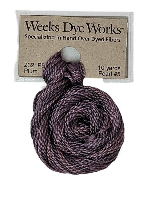 Weeks Dye Works Pearl Cotton #5 / 2321 Plum