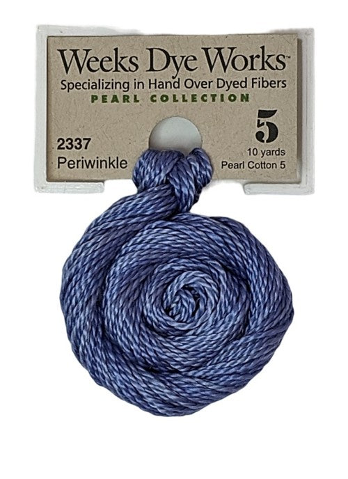 Weeks Dye Works Pearl Cotton #5 / 2337 Periwinkle