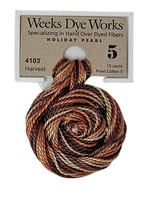 Weeks Dye Works Pearl Cotton #5 / 4103 Harvest