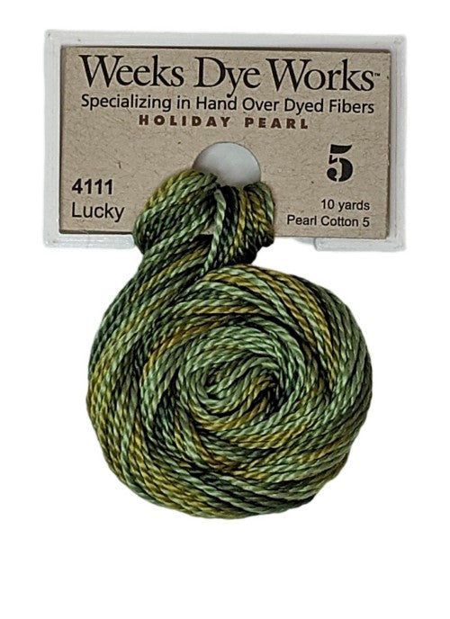 Weeks Dye Works Pearl Cotton #5 / 4111 Lucky