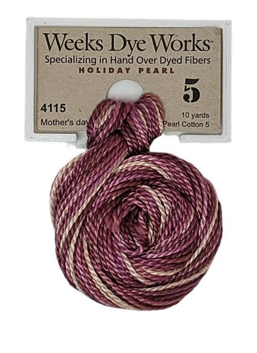 Weeks Dye Works Pearl Cotton #5 / 4115 Mothers Day