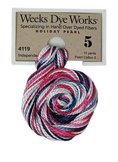 Weeks Dye Works Pearl Cotton #5 / 4119 Independence