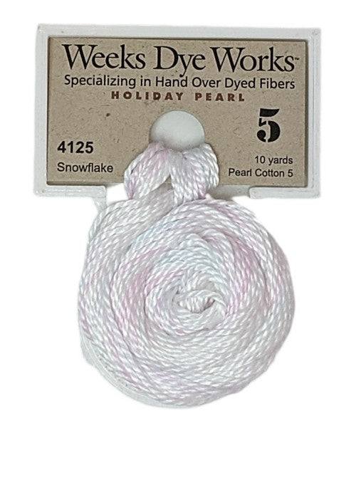 Weeks Dye Works Pearl Cotton #5 / 4125 Snowflake