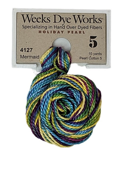 Weeks Dye Works Pearl Cotton #5 / 4127 Mermaid