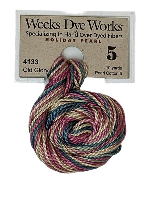 Weeks Dye Works Pearl Cotton #5 / 4133 Old Glory