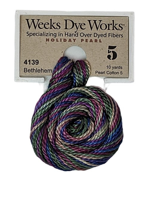 Weeks Dye Works Pearl Cotton #5 / 4139 Bethlehem