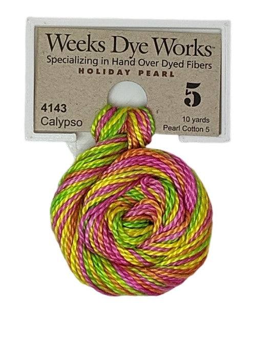 Weeks Dye Works Pearl Cotton #5 / 4143 Calypso