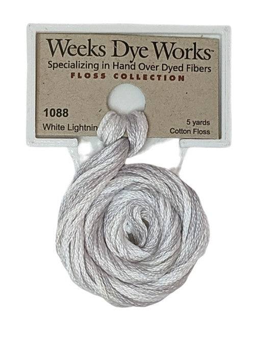 Weeks Dye Works 6 Strand Floss / 1088 White Lightning