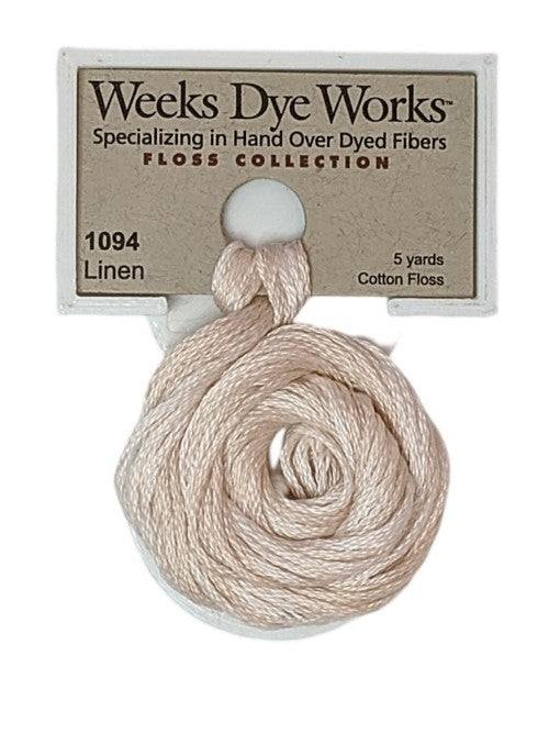 Weeks Dye Works 6 Strand Floss / 1094 Linen