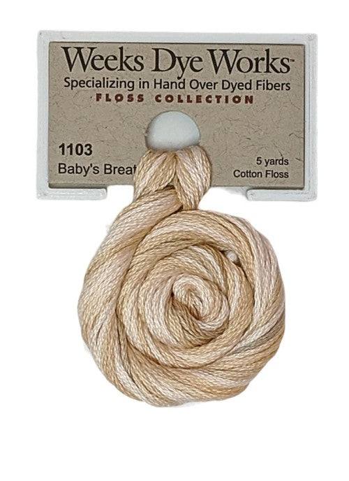 Weeks Dye Works 6 Strand Floss / 1103 Babys Breath