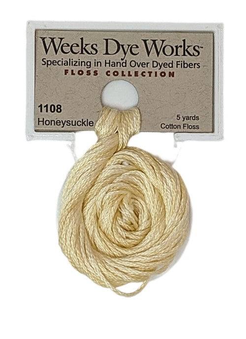 Weeks Dye Works 6 Strand Floss / 1108 Honeysuckle