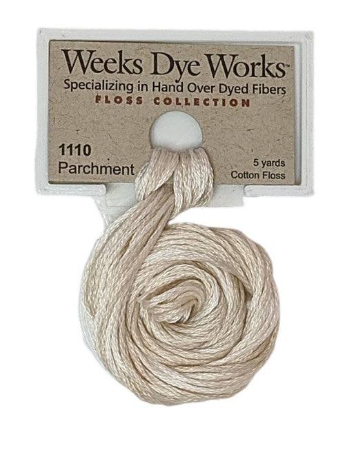 Weeks Dye Works 6 Strand Floss / 1110 Parchment