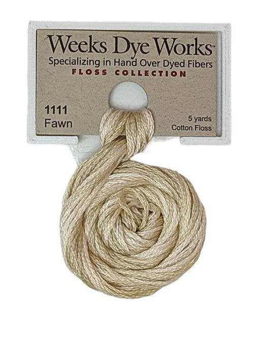 Weeks Dye Works 6 Strand Floss / 1111 Fawn