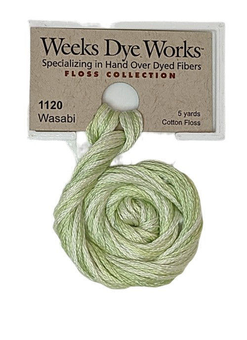 Weeks Dye Works 6 Strand Floss / 1120 Wasabi