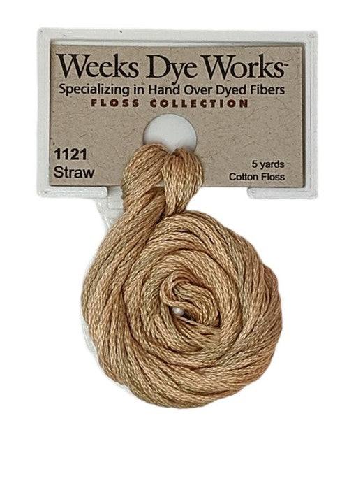 Weeks Dye Works 6 Strand Floss / 1121 Straw