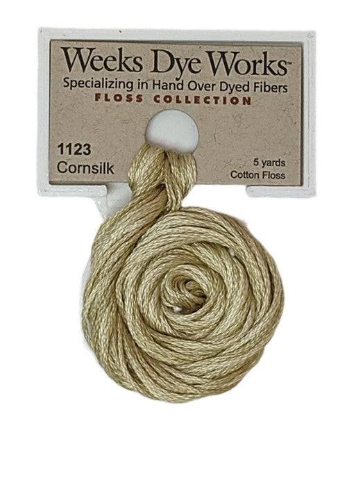 Weeks Dye Works 6 Strand Floss / 1123 Cornsilk