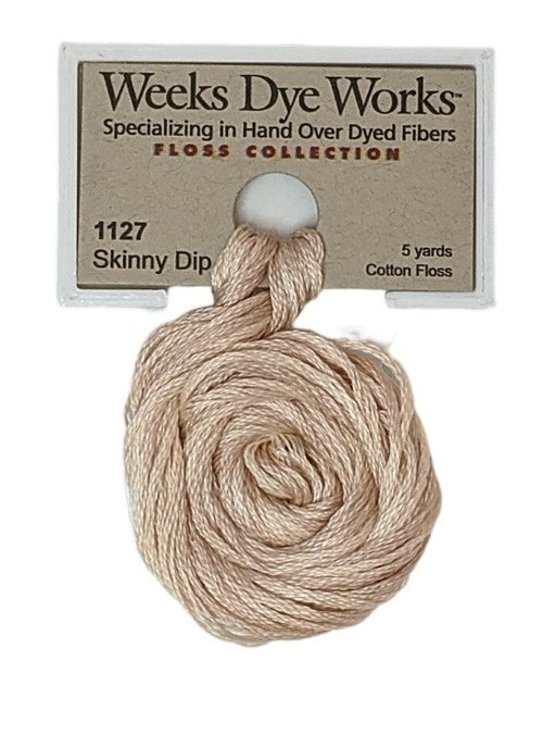 Weeks Dye Works 6 Strand Floss / 1127 Skinny Dip