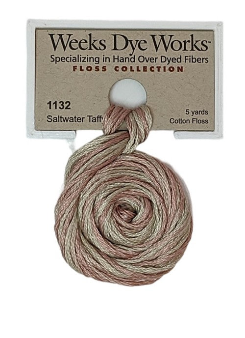 Weeks Dye Works 6 Strand Floss / 1132 Saltwater Taffy