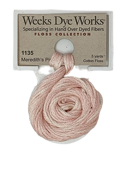 Weeks Dye Works 6 Strand Floss / 1135 Merediths Pink