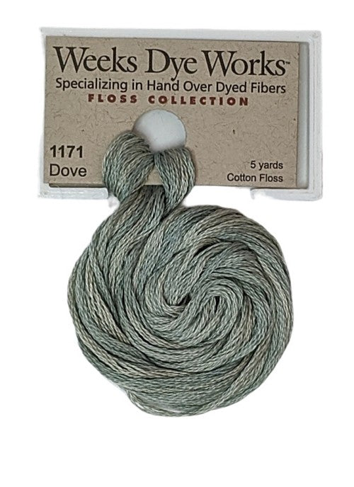 Weeks Dye Works 6 Strand Floss / 1171 Dove