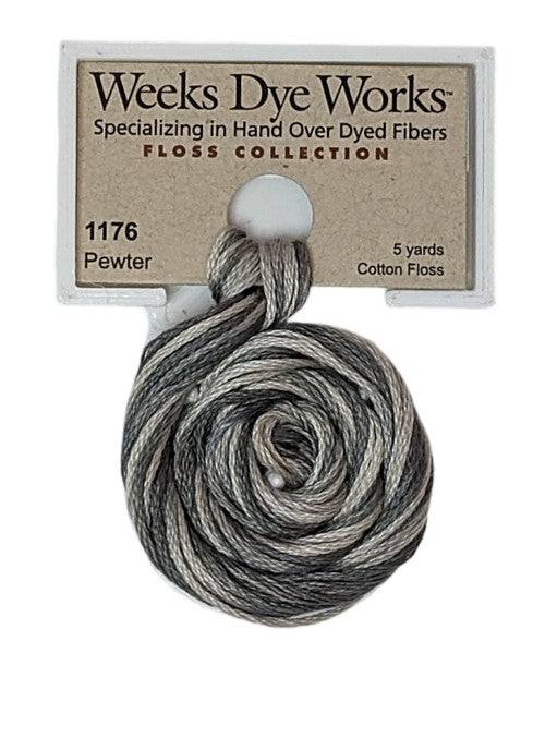 Weeks Dye Works 6 Strand Floss / 1176 Pewter