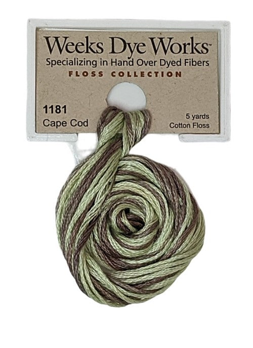 Weeks Dye Works 6 Strand Floss / 1181 Cape Cod