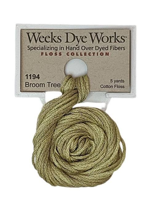 Weeks Dye Works 6 Strand Floss / 1194 Broom Tree