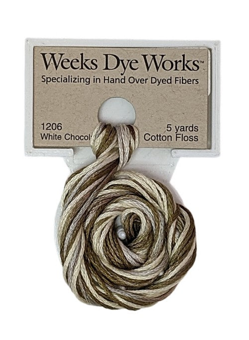 Weeks Dye Works 6 Strand Floss / 1206 White Chocolate