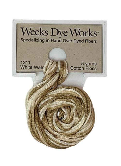 Weeks Dye Works 6 Strand Floss / 1211 White Walnut