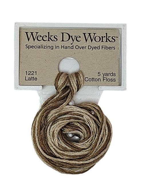 Weeks Dye Works 6 Strand Floss / 1221 Latte