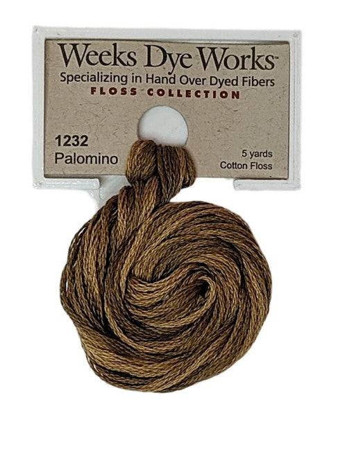 Weeks Dye Works 6 Strand Floss / 1232 Palomino