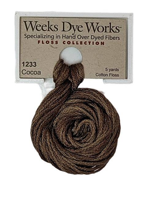 Weeks Dye Works 6 Strand Floss / 1233 Cocoa