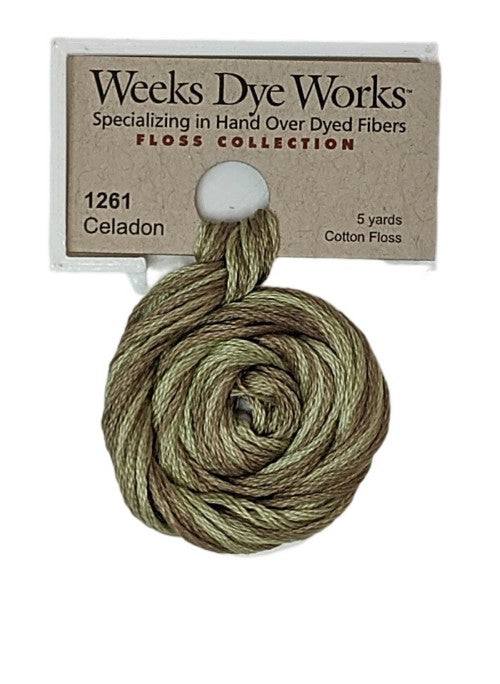 Weeks Dye Works 6 Strand Floss / 1261 Celadon