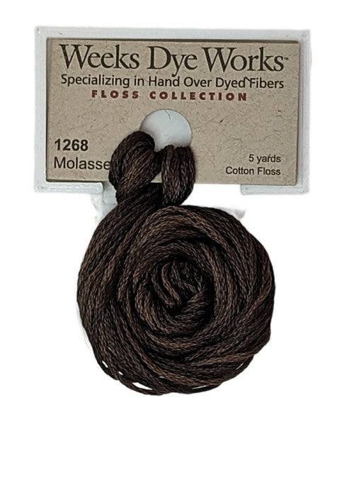 Weeks Dye Works 6 Strand Floss / 1268 Molasses