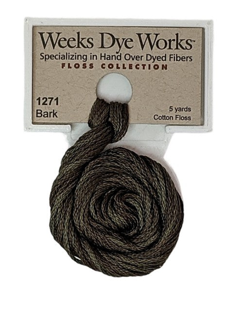 Weeks Dye Works 6 Strand Floss / 1271 Bark