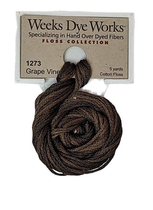 Weeks Dye Works 6 Strand Floss / 1273 Grape Vine