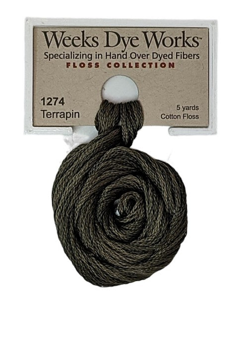 Weeks Dye Works 6 Strand Floss / 1274 Terrapin