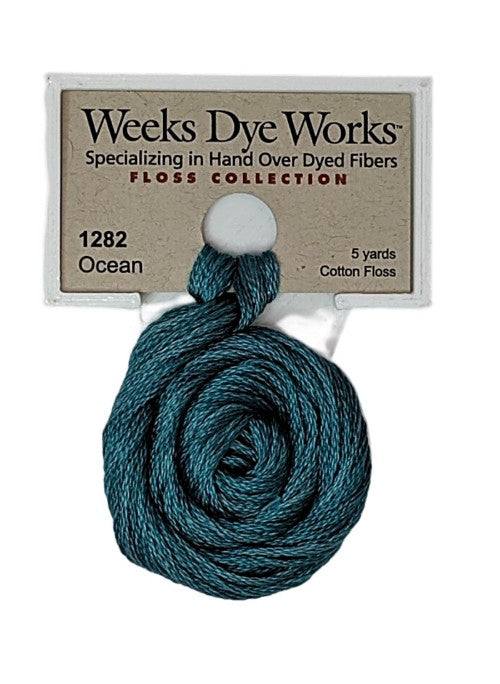 Weeks Dye Works 6 Strand Floss / 1282 Ocean