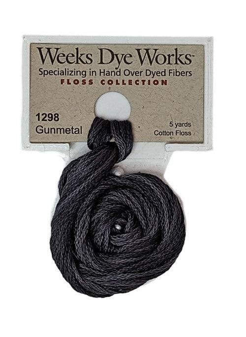 Weeks Dye Works 6 Strand Floss / 1298 Gunmetal