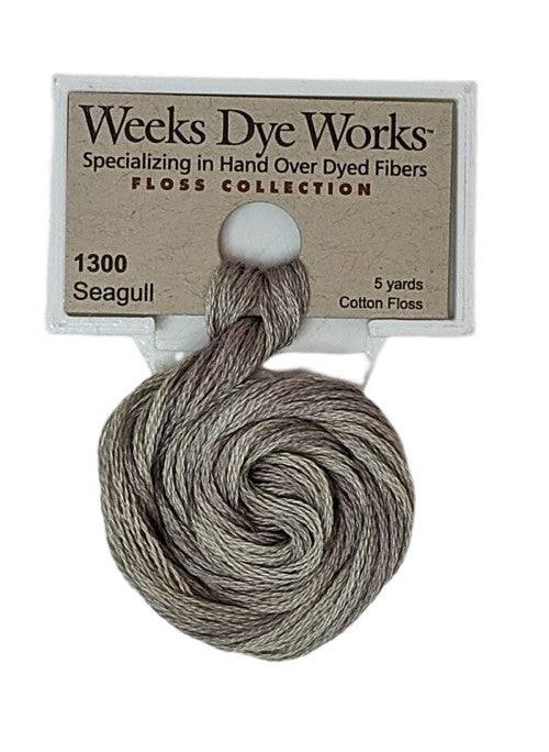 Weeks Dye Works 6 Strand Floss / 1300 Seagull