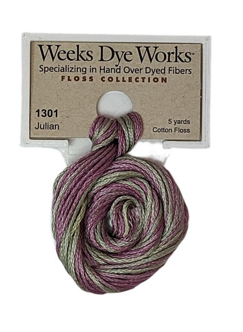 Weeks Dye Works 6 Strand Floss / 1301 Julian