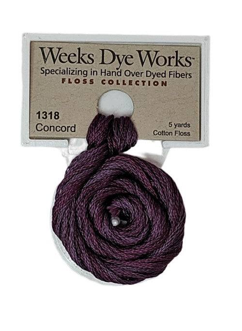 Weeks Dye Works 6 Strand Floss / 1318 Concord