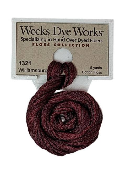 Weeks Dye Works 6 Strand Floss / 1321 Williamsburg