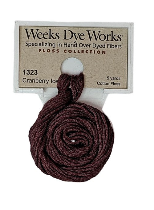 Weeks Dye Works 6 Strand Floss / 1323 Cranberry Ice